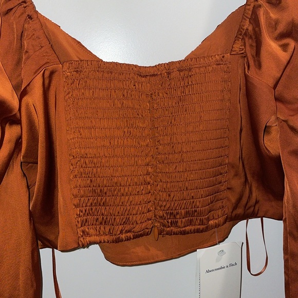 Abercrombie & Fitch Satin Top - Picture 8 of 9